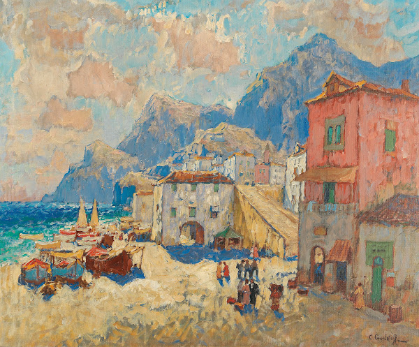 A coastal town in Spain
