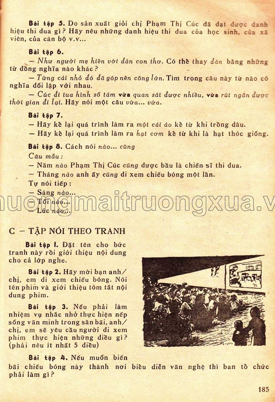 Sách học tiếng Việt ( tập 3 - 1978) - Trang 284