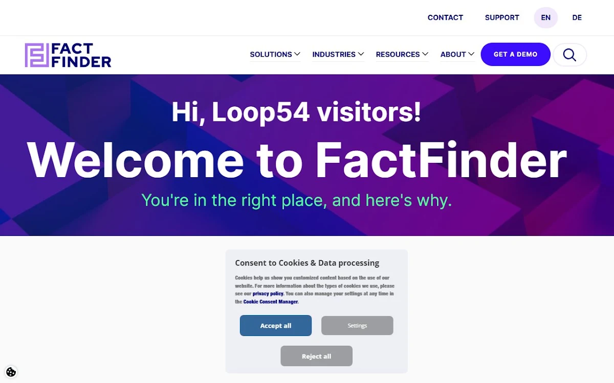 Captura de loop54.com