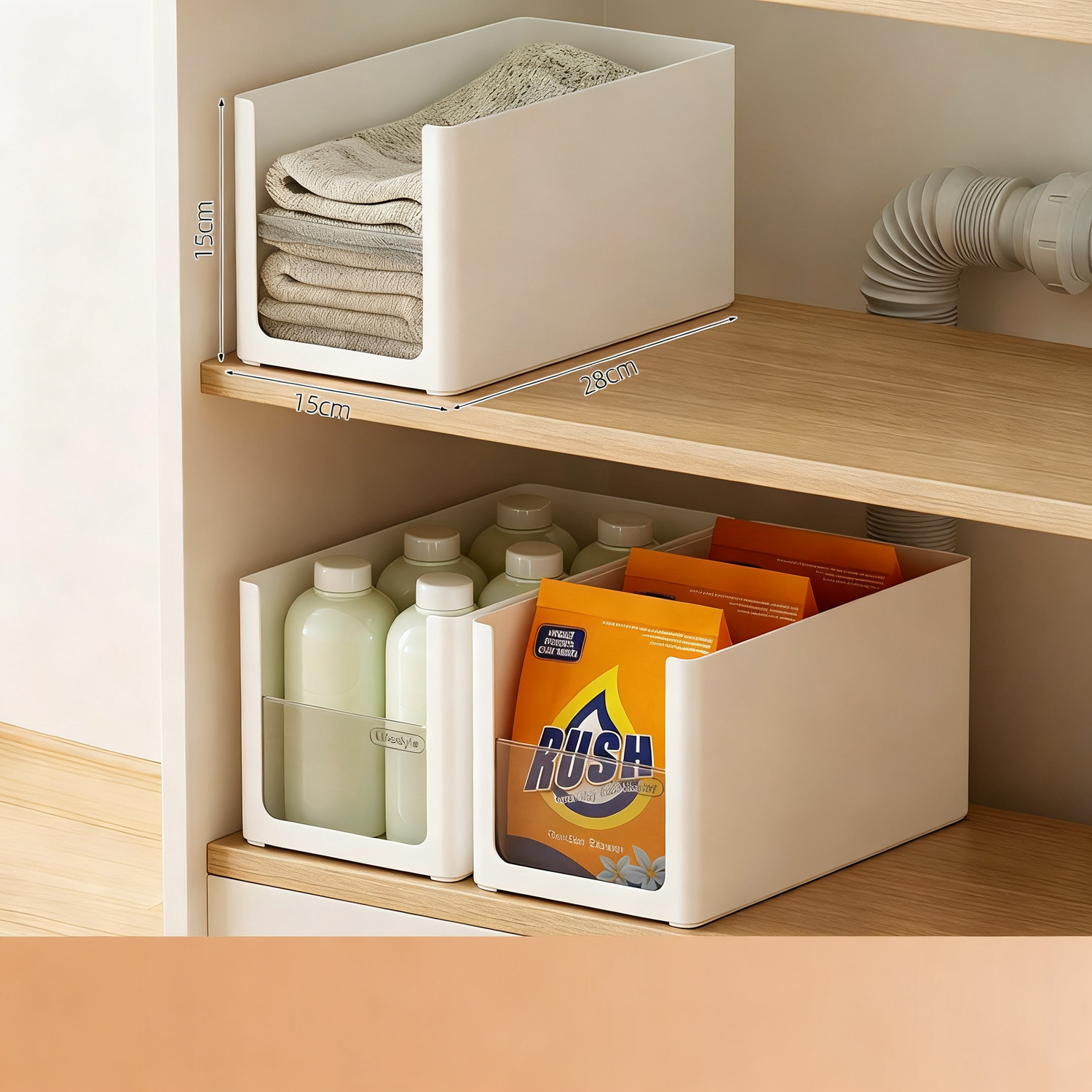 Organizer für Badezimmerschrank
