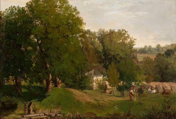 View from Kalwaria Zebrzydowska 1872