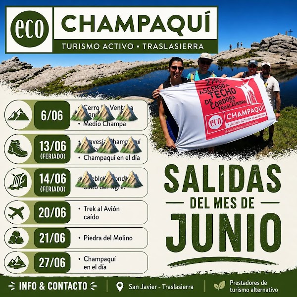 Salidas de Trekking Junio