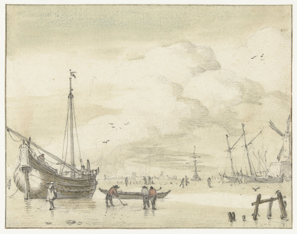 Wintergezicht Jan van de Cappelle 1634  1700