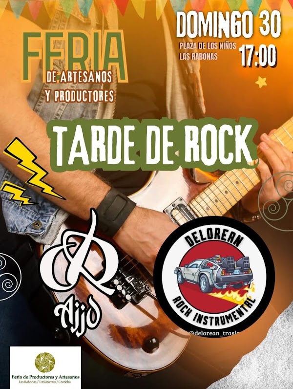 Feria de Artesanos y Productores + Tarde de Rock