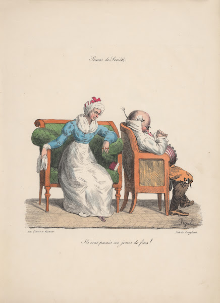 Recueil des scenes familieres et de societe de Paris Pl15 1833