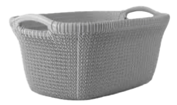 Palm Oval Laundry Basket