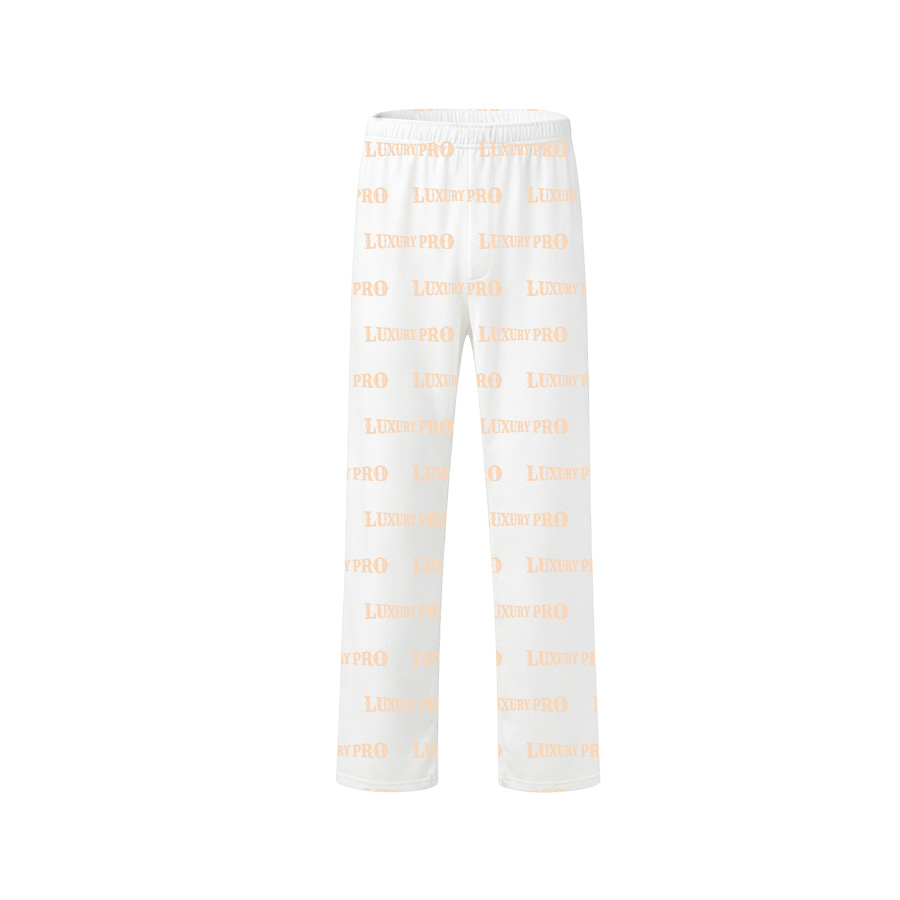 AOP Universal Straight Leg Sleep Pants (Milk Silk)