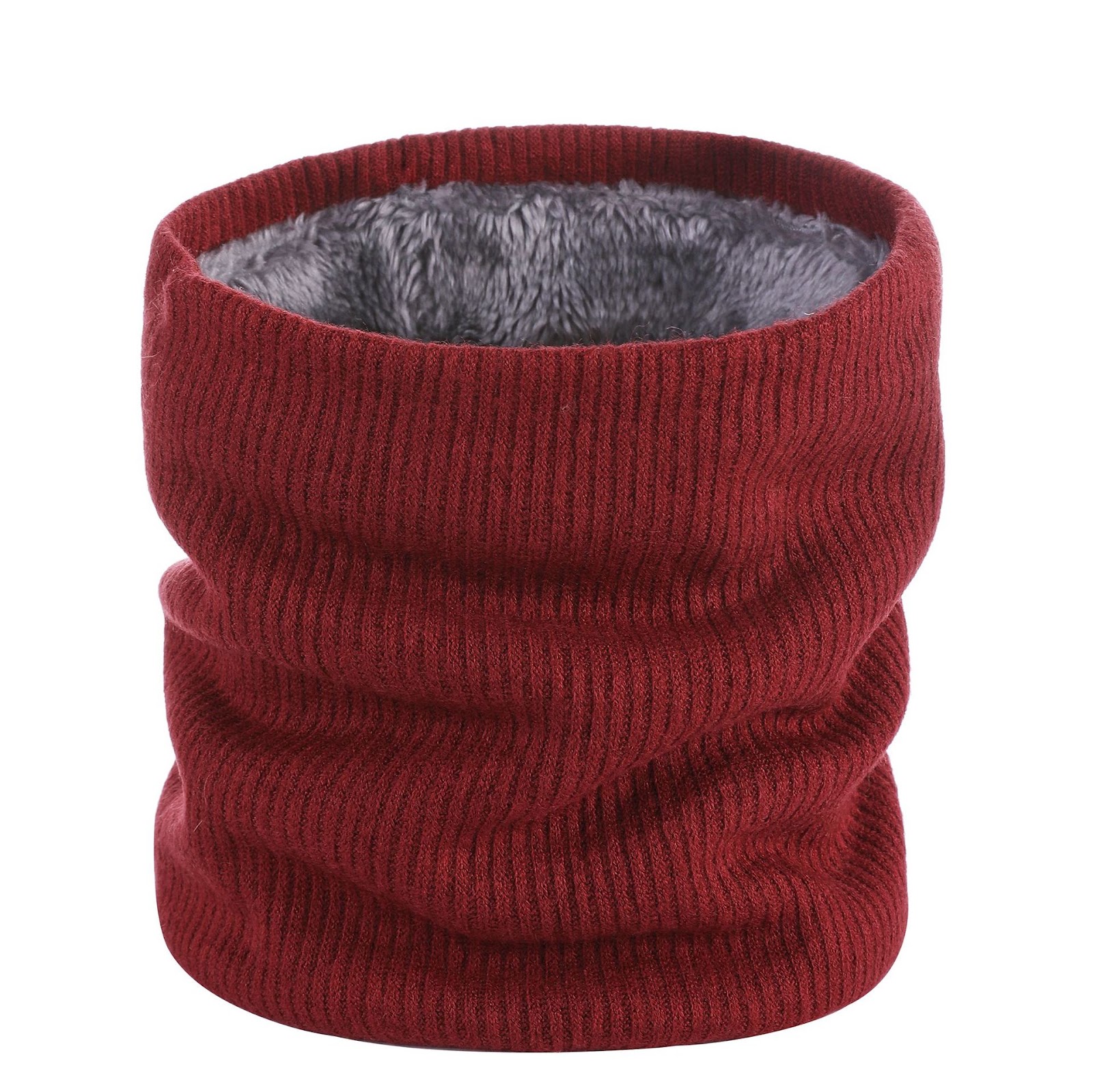 Gefütterter Schlauchschal, doppellagig, warm