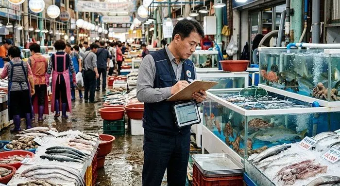 국립수산물품질관리원 공식 인증 수산물원산지 표시제 우수시장 기준과 안전한 먹거리 확인