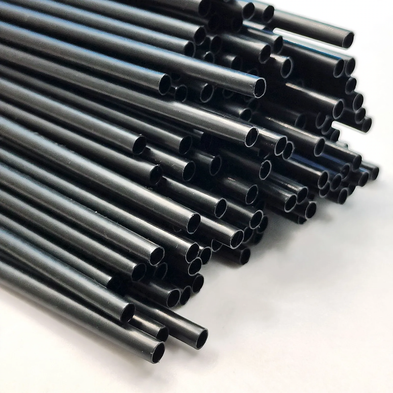 Plastic drinking straws, individually wrapped