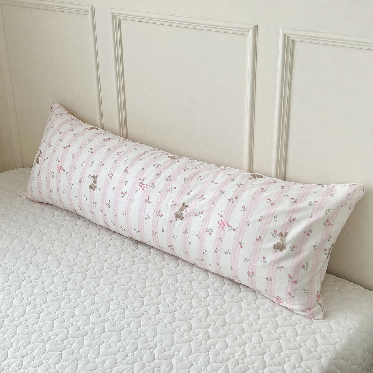 Long Cotton Back Pillow 40 × 115 cm