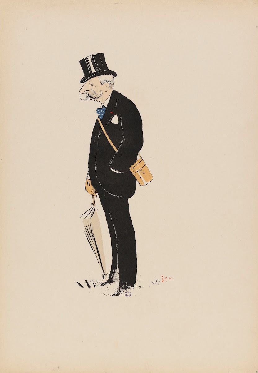 M de Saint Albin directeur du Jockey Club 1900
