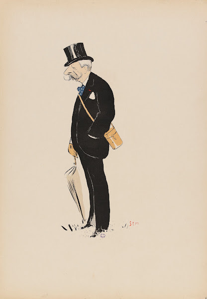 M de Saint Albin directeur du Jockey Club 1900