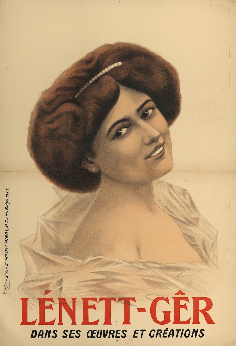 Lénett Gêr dans ses oeuvres et créations 1909