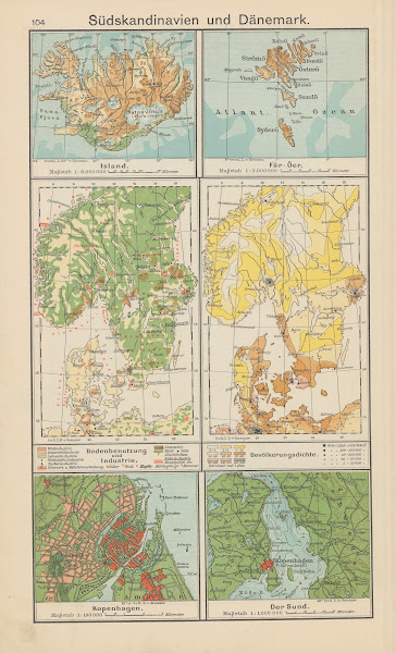 Südskandinavien und Dänemark 1930
