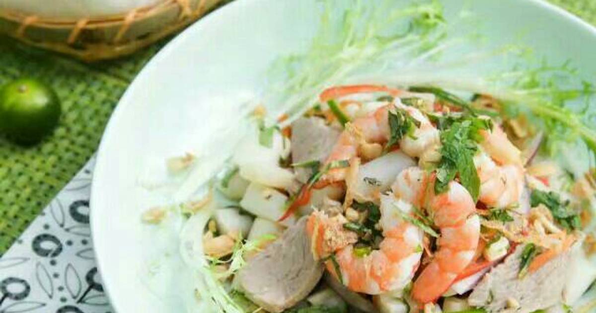 Gỏi ngó sen tôm thịt