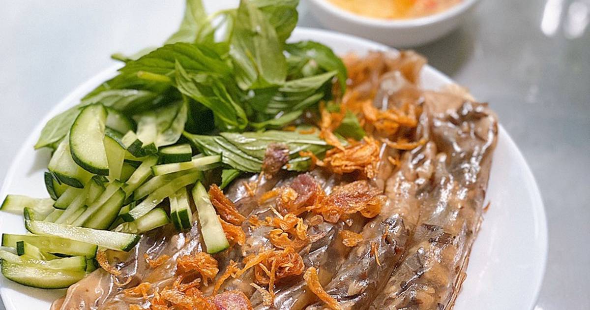 Bánh cuốn nóng gạo lứt