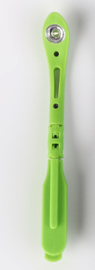 Foldable LED clip light for books