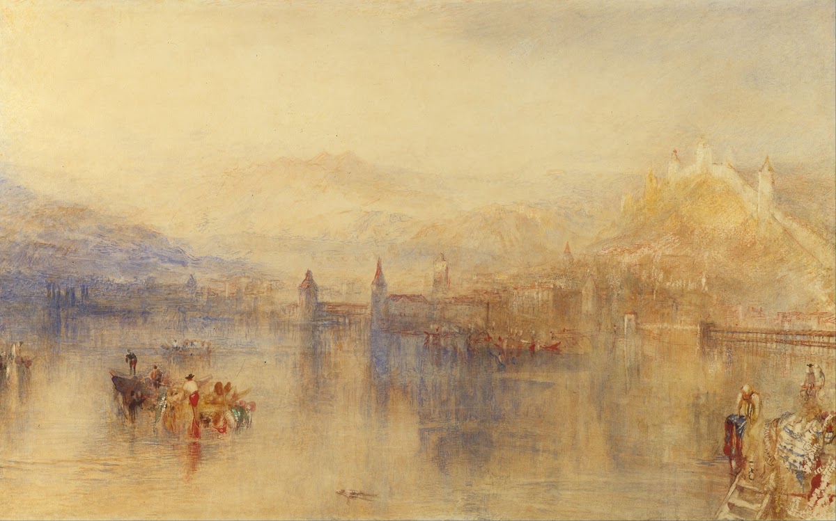 Lucerne from the Lake 1800 1851