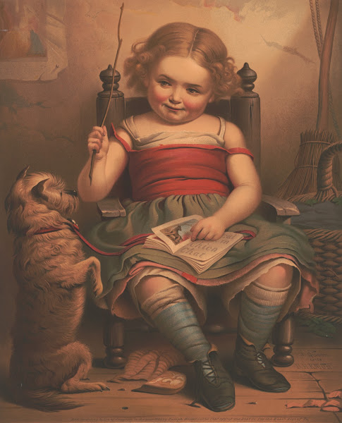The bright little teacher after DR Knight 1869