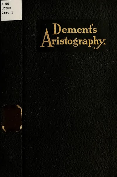aristography 1905