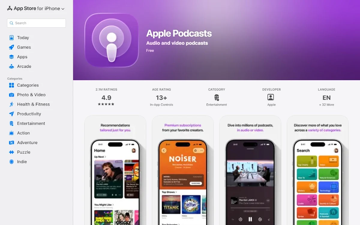 Captura de Podcast
