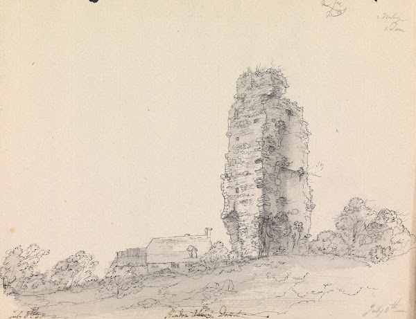 Bindon Abbey Dorset England 1792