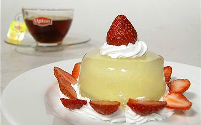 Bánh Flan Rau Câu Cho Bé
