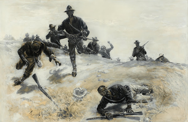 Forgotten Heroes Captain Taylor Troop C 9th Calvary Leading a Charge up the San