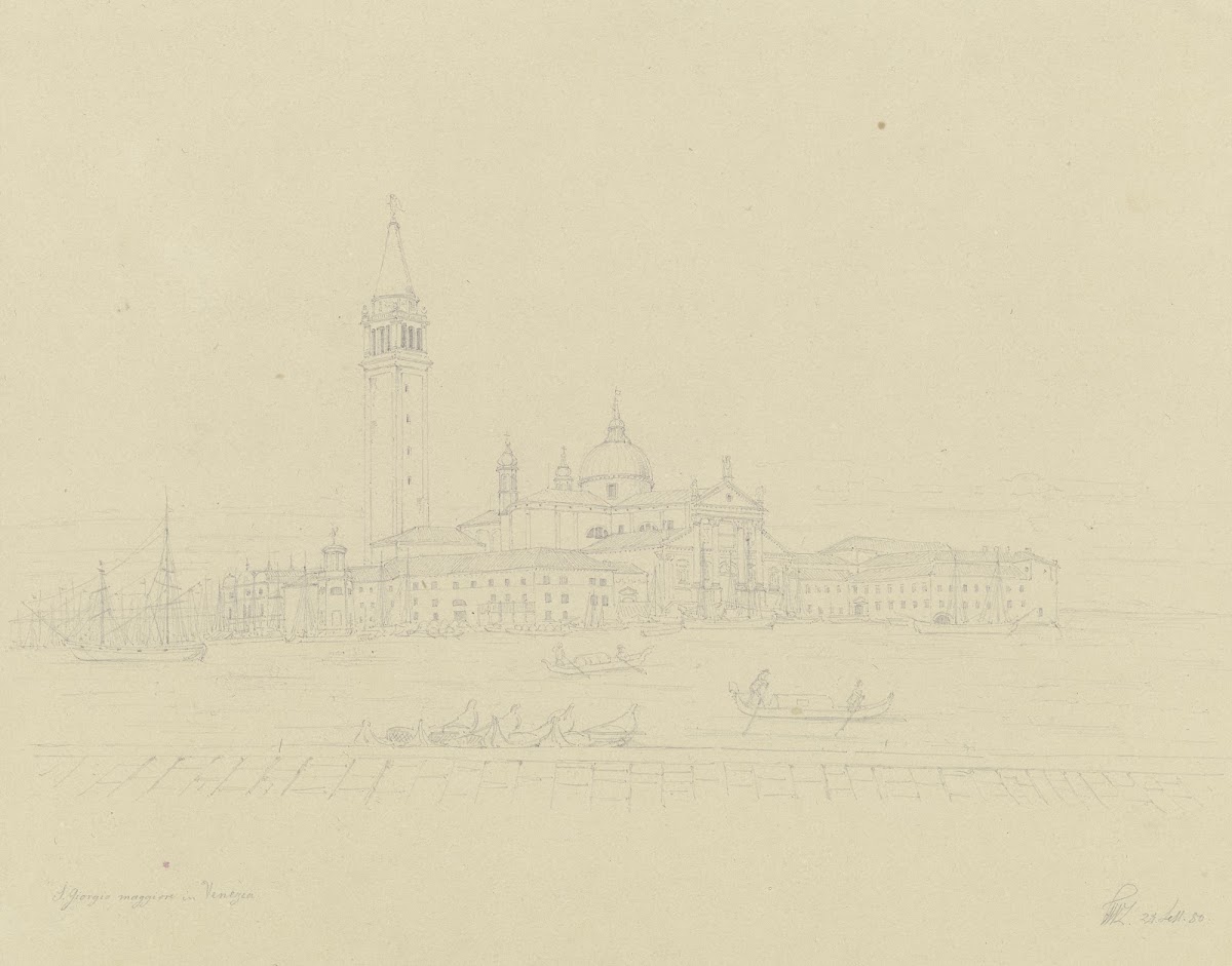 S Giorgio Maggiore in Venedig 1850