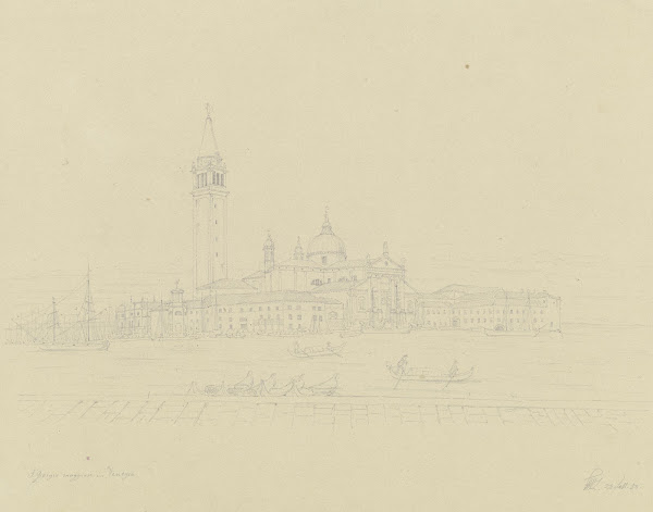 S Giorgio Maggiore in Venedig 1850