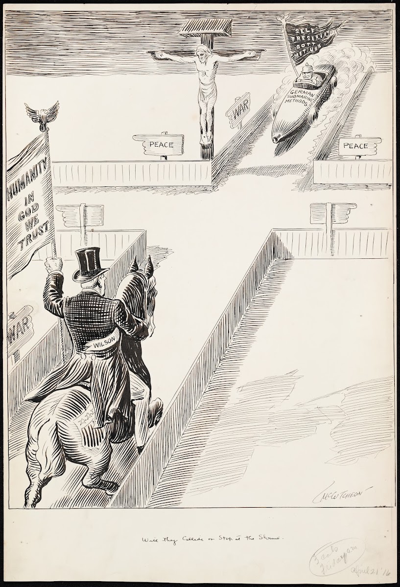 Will They Collide or Stop at the Shrine 1916