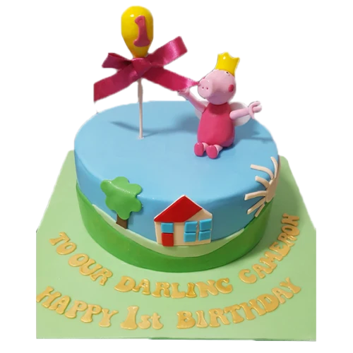 Peppa Pig Birthday Cake CB-NC128
