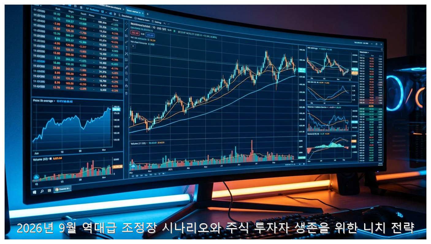 2026년 9월 역대급 조정장 시나리오와 주식 투자자 생존을 위한 니치 전략 핵심 안내 및 분석 인포그래픽 (7)