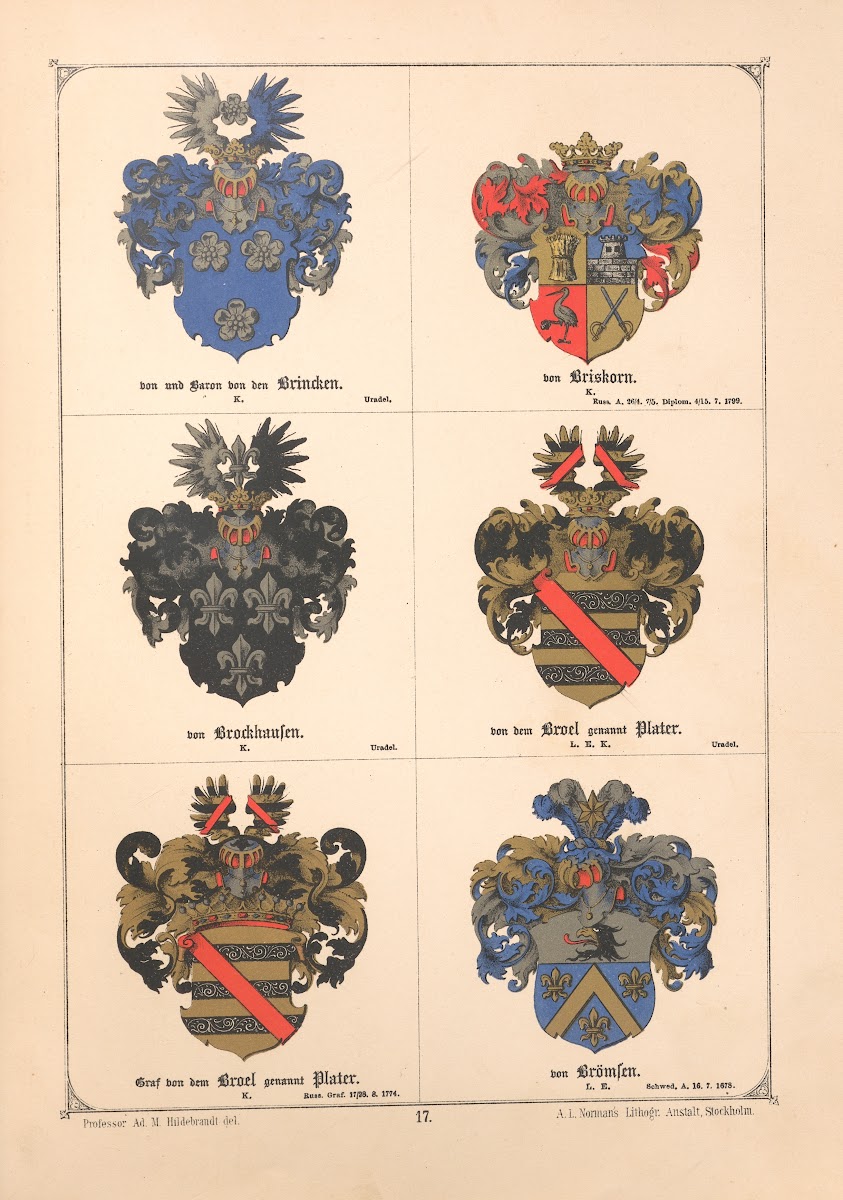 Baltisches Wappenbuch Pl014 1882