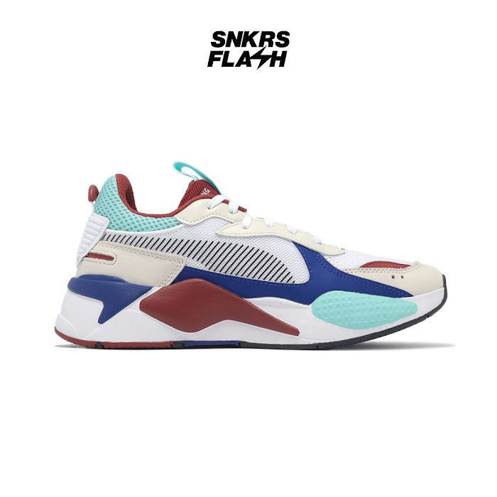PUMA RS X TOYS WHITE VIVID BLUE - Size 44.5