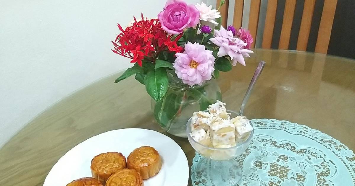 Kem chuối (không whipping cream, không máy làm kem)