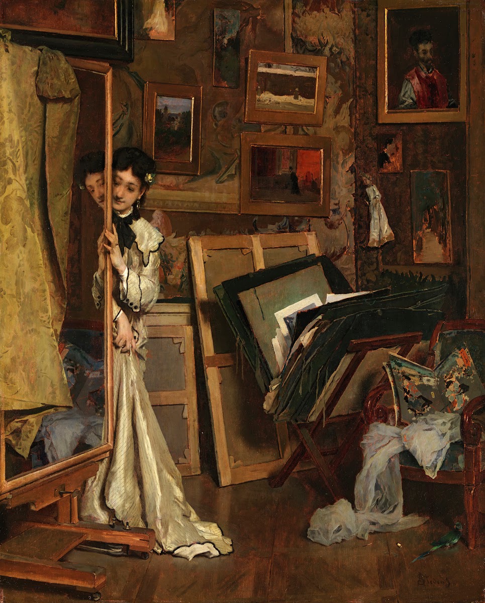 The Psyché My Studio ca 1871