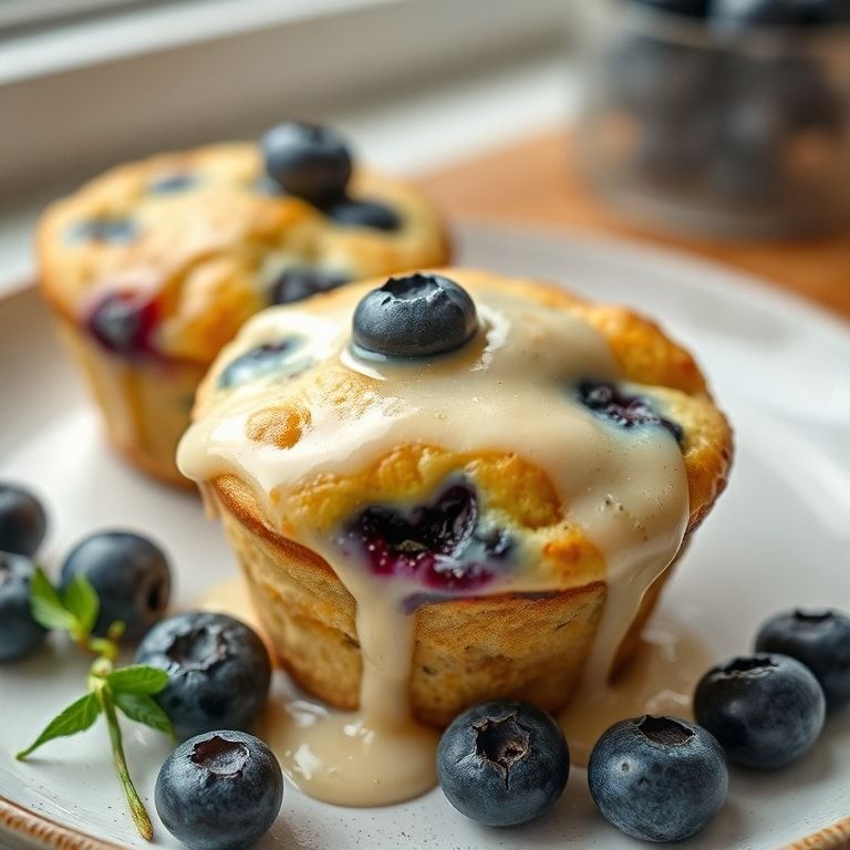 Blueberry Cream Cheese Muffins (Perfect Brunch & Freezer Recipe) – Easy One-Bowl Method
