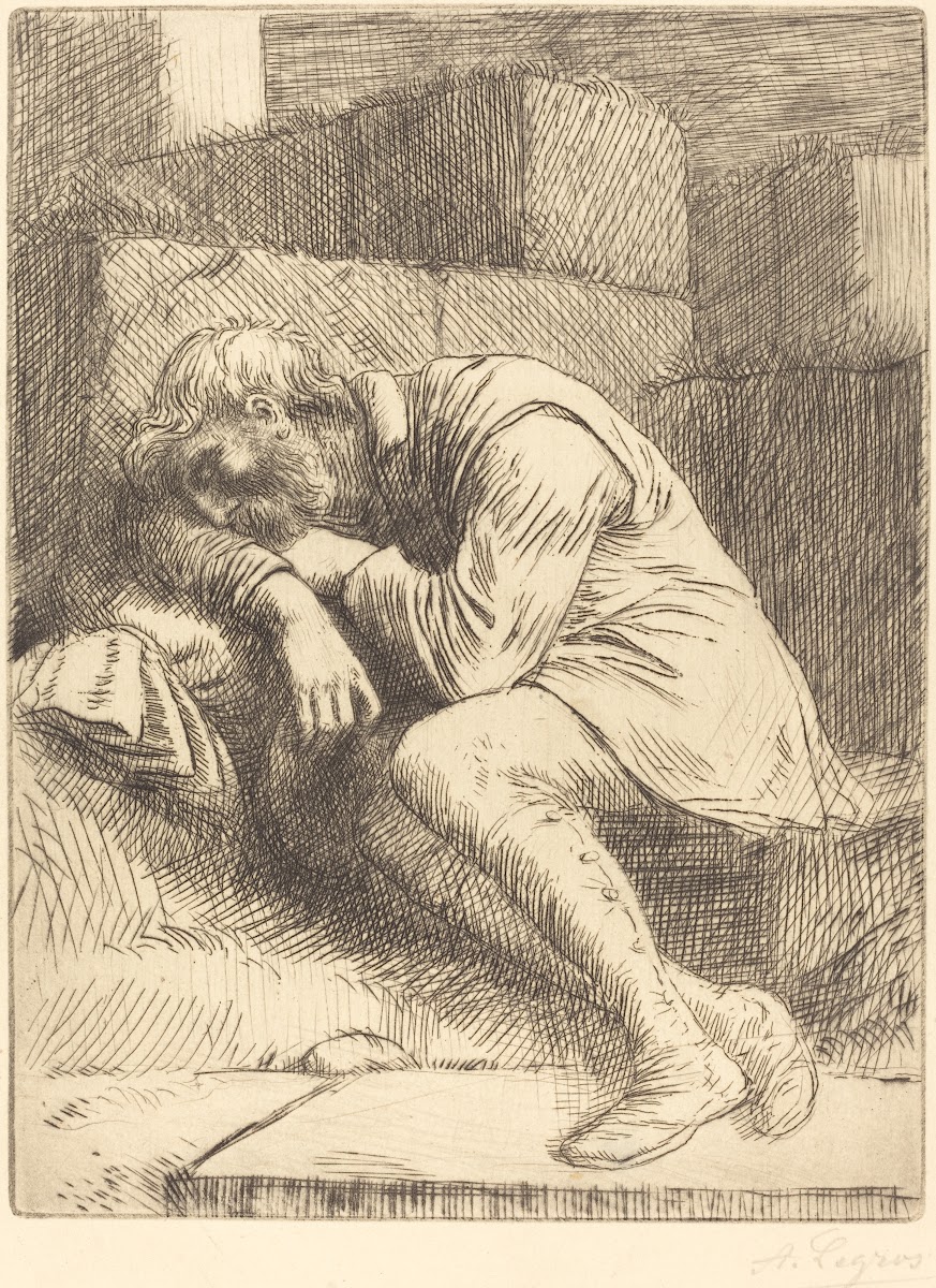 Sleeping Beggar Mendiant endormi II