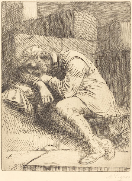 Sleeping Beggar Mendiant endormi II
