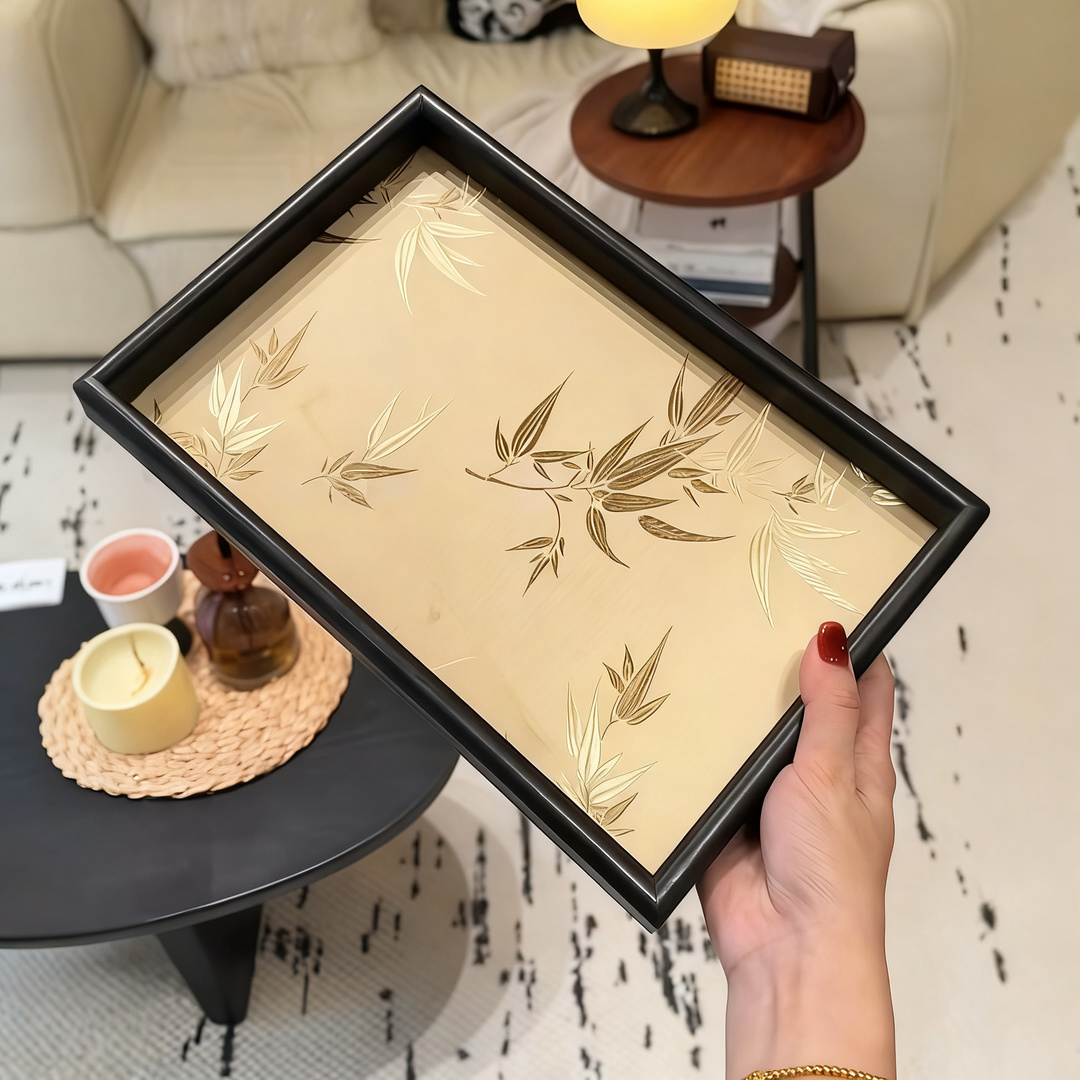 Wooden jewelry tray, modern-minimalist