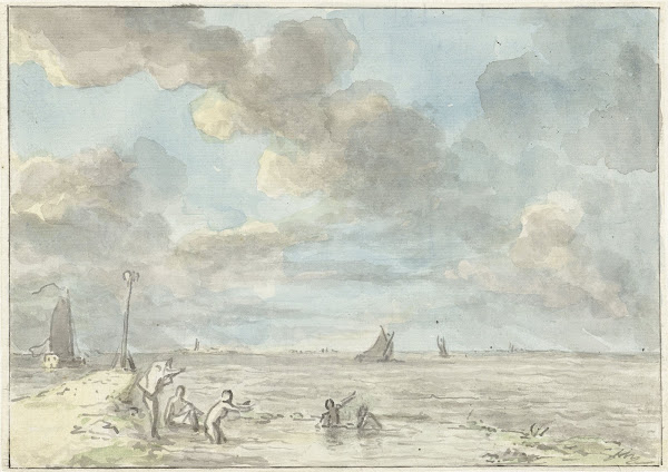 De Baak een badplaats aan het IJ 1803