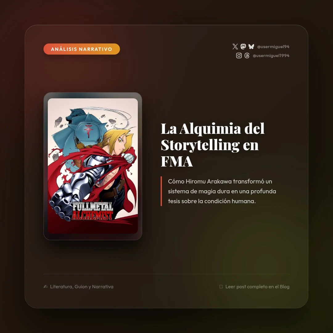 El Intercambio Equivalente: Cómo transformar reglas mágicas en filosofía narrativa