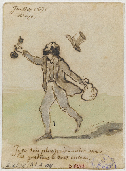Sortie de la prison Mazas 12ème arrondissement 1871