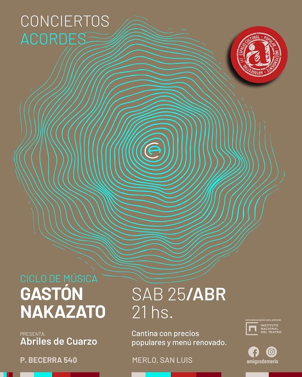 Conciertos Acordes: Gastón Nakazato