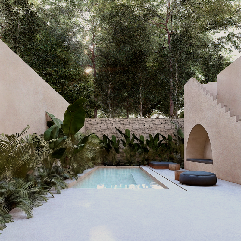 Patio Home outdoor space
