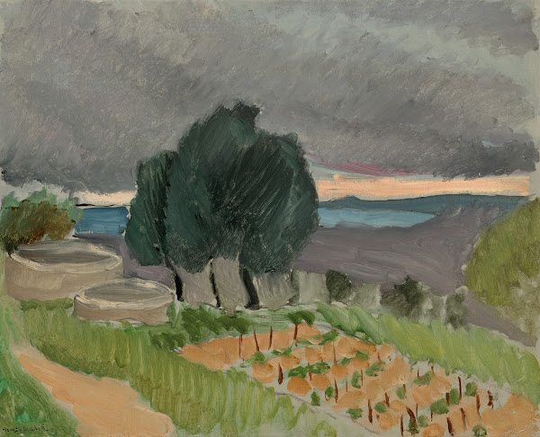 Lautomne à Cagnes 1918