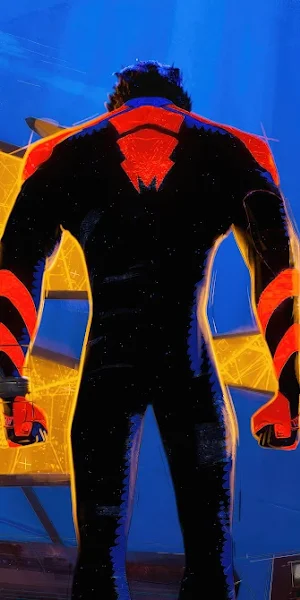 Spider-Man 2099 In Spider-Man: Across The Spider-Verse 5K Wallpaper Background