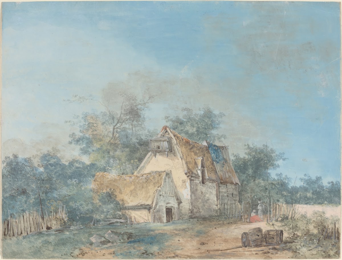 Landscape probably c 1780